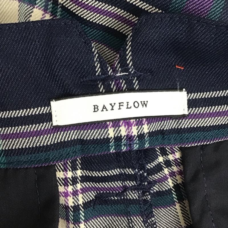 ベイフロー BAYFLOW パンツ スラックス BW2211T013 タグ付き M チェック マルチカラー / マルチカラー /  レディース USED 古着 中古 10112140