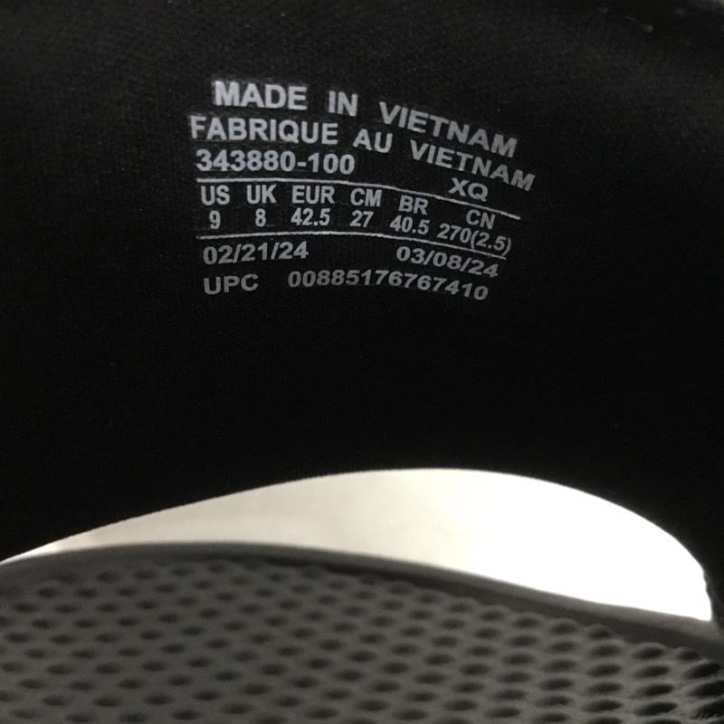 ナイキ NIKE サンダル サンダル 343880-100 ベナッシ JDI 27cm タグ付き 27.0cm ロゴ、文字 白 / ホワイト / X 黒 / ブラック /  メンズ USED 古着 中古 10140167