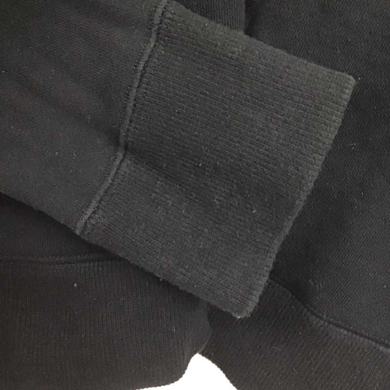 ヒピハパ Jipijapa パーカー 長袖 長袖パーカー ジップアップパーカー スウェット 3 無地 黒 / ブラック /  メンズ USED 古着 中古 10145361