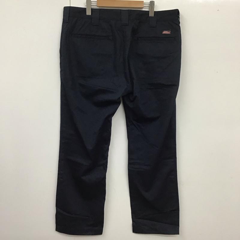 ディッキーズ Dickies パンツ ワークパンツ、ペインターパンツ ワークパンツ ワイドパンツ カジュアルパンツ 38 無地 紺 / ネイビー /  メンズ USED 古着 中古 10110442