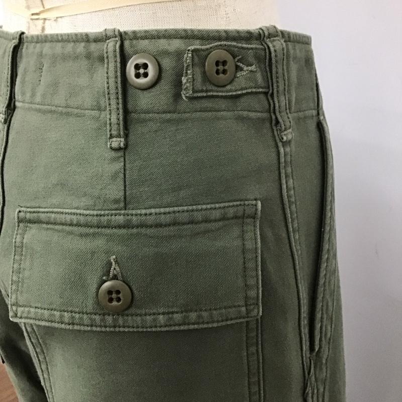 ジョンブル Johnbull パンツ ワークパンツ、ペインターパンツ AP456 ベイカーパンツ SS 無地 カーキ / カーキ /  レディース USED 古着 中古 10109718