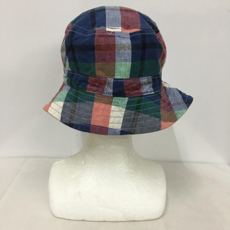 コロンビア Columbia 帽子 ハット リバーシブル チェック ロゴ、文字 マルチカラー / マルチカラー /  レディース USED 古着 中古 10145779
