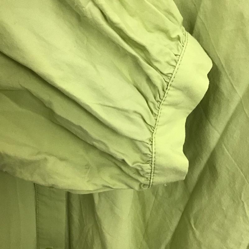 ローリーズファーム LOWRYS FARM シャツ、ブラウス 長袖 FREE 無地 薄緑 / ライトグリーン /  レディース USED 古着 中古 10151208