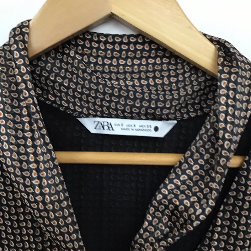 ザラ ZARA ワンピース ロングスカート S 総柄 マルチカラー / マルチカラー /  レディース USED 古着 中古 10128894