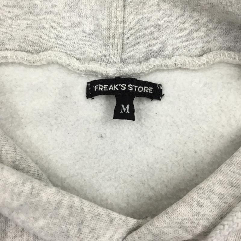 フリークスストア FREAK S STORE パーカー 長袖 長袖 M ロゴ、文字 灰 / グレー /  メンズ USED 古着 中古 10112473