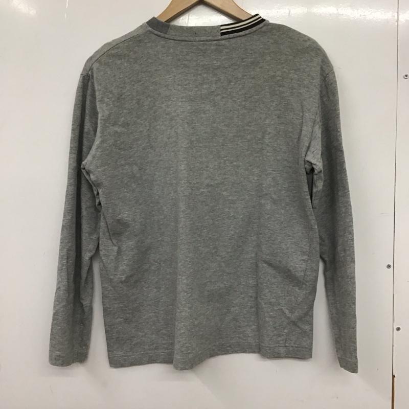 フレッドペリー FRED PERRY Tシャツ 長袖 S 無地 灰 / グレー /  メンズ USED 古着 中古 10134470