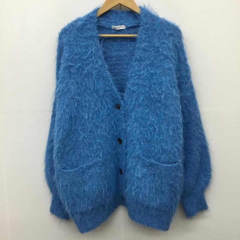 フリークスストア FREAK S STORE カーディガン 長袖 233-3330 FREE 無地 青 / ブルー /  レディース USED 古着 中古 10142218