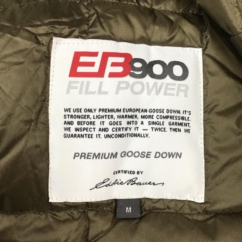 エディーバウアー Eddie Bauer ジャケット、上着 ジャンパー、ブルゾン ジップアップジャケット ジャンパー ジャケット ダウンジャケット アウター M ロゴ、文字 カーキ / カーキ /  メンズ USED 古着 中古 10110766