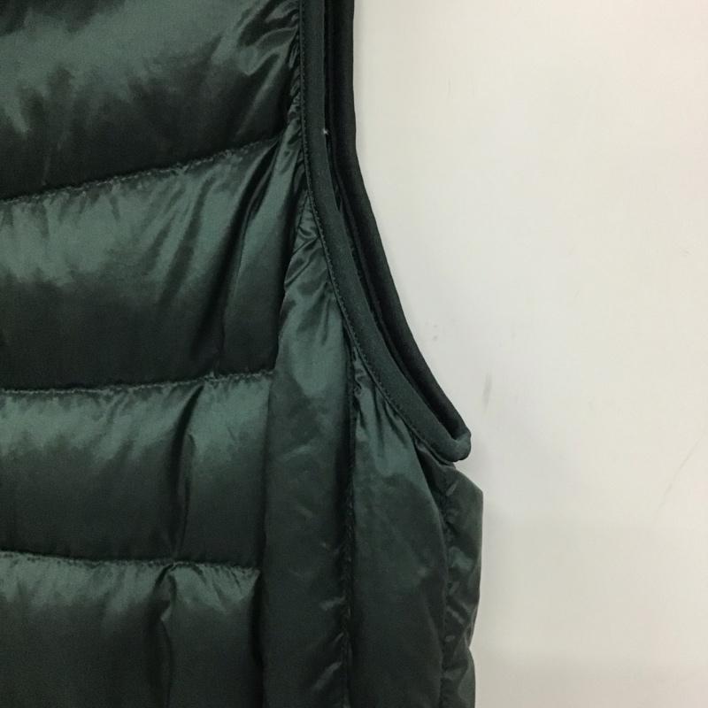 ユニクロ UNIQLO ベスト ベスト 211-127500 ウルトラライトダウンベスト ジップアップダウンベスト アウター XL 無地 緑 / グリーン /  メンズ USED 古着 中古 10139744