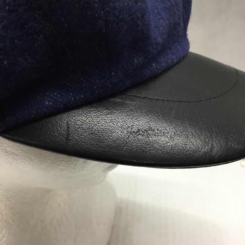 ストームベッカー STORMBECKER 帽子 キャップ キャスケット 無地 紺 / ネイビー /  メンズ USED 古着 中古 10114732