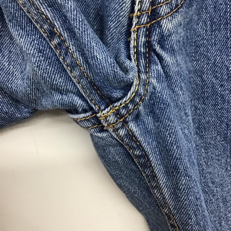リーバイストラウスアンドコー Levi Strauss & co. パンツ デニム、ジーンズ デニムパンツ ワイドパンツ カジュアルパンツ 32インチ 無地 インディゴ / インディゴ /  メンズ USED 古着 中古 10137653