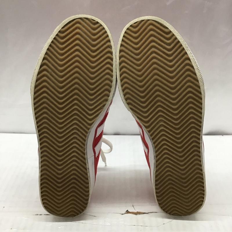 アディダス adidas スニーカー スニーカー D69237 KIEL キール 23cm 23.0cm ロゴ、文字 赤 / レッド / X 白 / ホワイト /  レディース USED 古着 中古 10118786