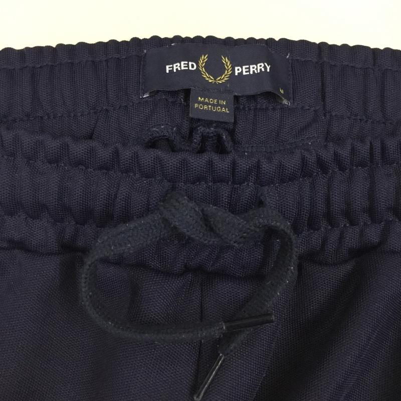 フレッドペリー FRED PERRY セットアップ セットアップ ジャージ セットアップ ジップアップジャケット ワイドパンツ L ロゴ、文字 紺 / ネイビー /  メンズ USED 古着 中古 10112413