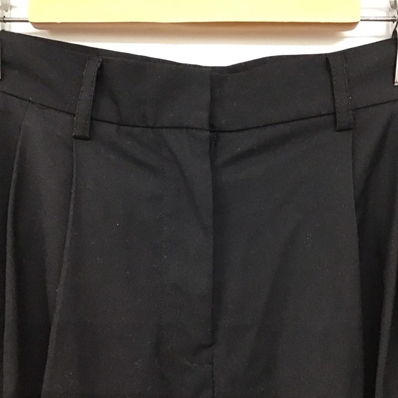 エモダ EMODA パンツ ワークパンツ、ペインターパンツ 042350700401-01 ツータックワイドカーゴパンツ ワイドパンツ S 無地 黒 / ブラック /  レディース USED 古着 中古 10149359