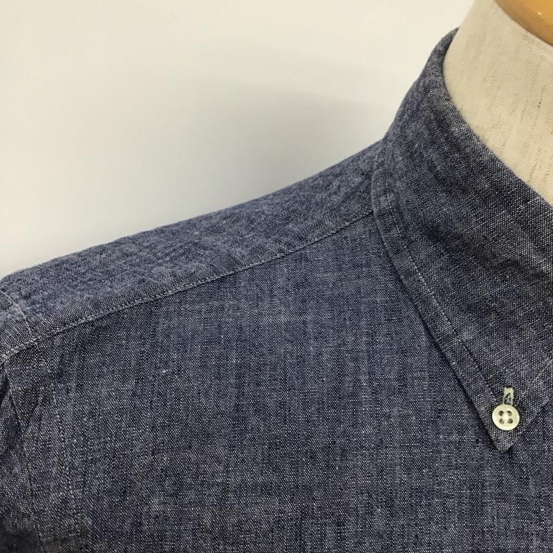 ラルフローレン RALPHLAUREN シャツ、ブラウス 長袖 710572862001 ボタンダウン XS ワンポイント 青 / ブルー /  メンズ USED 古着 中古 10106804