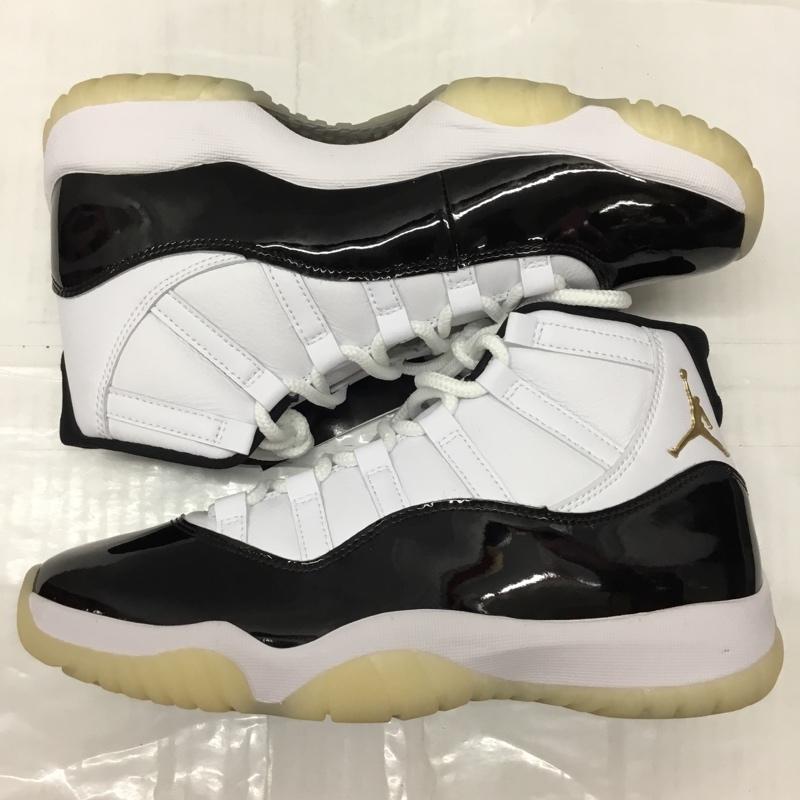 ナイキ NIKE スニーカー スニーカー CT8012 170 AIR JORDAN 11 RETRO 27cm 箱有 27.0cm ワンポイント 白 / ホワイト / X 黒 / ブラック /  メンズ USED 古着 中古 10111047
