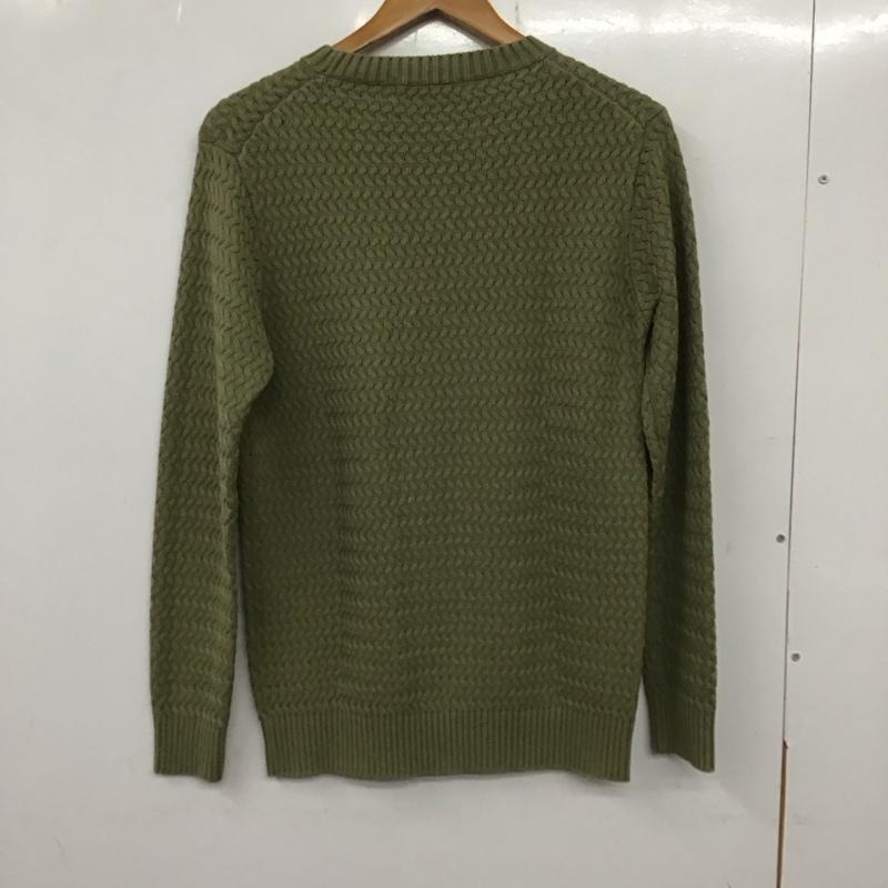 ビーミングライフストアバイビームス B:MING LIFESTORE by BEAMS ニット、セーター 長袖 M 無地 カーキ / カーキ /  メンズ USED 古着 中古 10136894