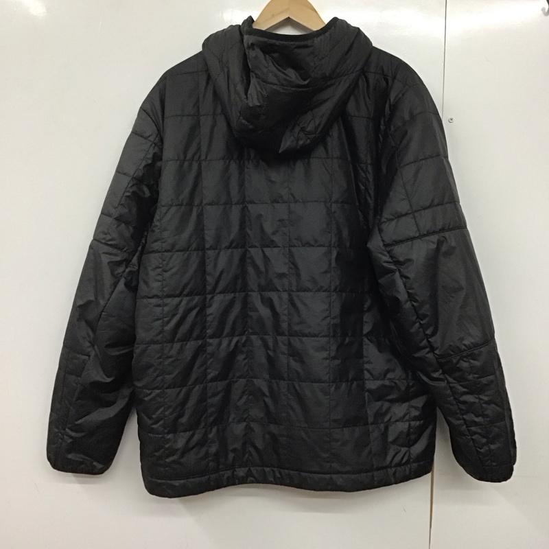 ナイキ NIKE ジャケット、上着 ジャンパー、ブルゾン cu4423-010 フィルフリース ジップアップジャケット アウター XXL ロゴ、文字 黒 / ブラック /  メンズ USED 古着 中古 10141486