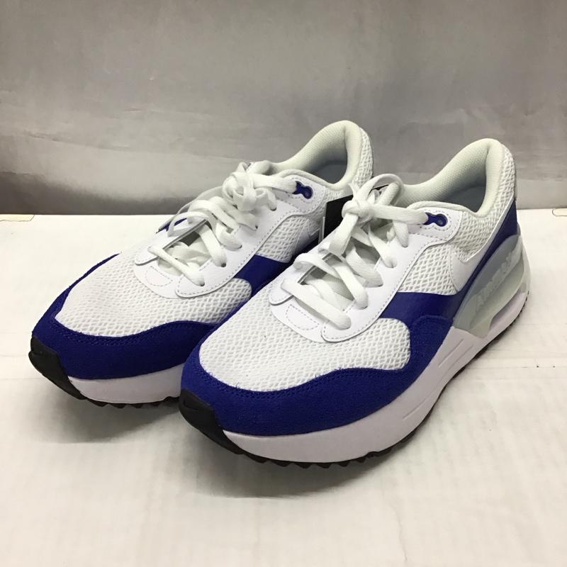 ナイキ NIKE スニーカー スニーカー DM9537-400 AIR MAX SYSTM 27.5cm 27.5cm ロゴ、文字 白 / ホワイト / X 青 / ブルー /  メンズ USED 古着 中古 10117933