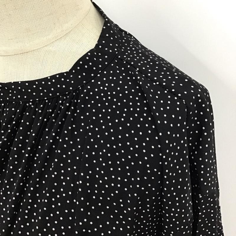 ミラオーウェン Mila Owen ワンピース ロングスカート 09fkb226001 FREE ドット 黒 / ブラック /  レディース USED 古着 中古 10121357