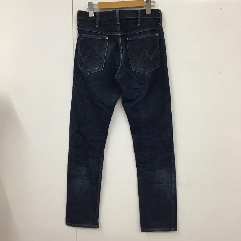 ラングラー Wrangler パンツ デニム、ジーンズ デニムパンツ スリムパンツ カジュアルジーンズ 28インチ 無地 インディゴ / インディゴ /  メンズ USED 古着 中古 10114680