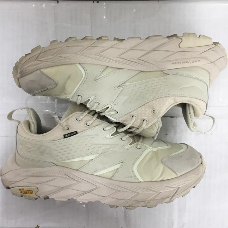 ホカオネオネ HOKA ONEONE スニーカー スニーカー 1136670 ANACAPA LOW GTX 27.5cm 箱有 27.5cm ロゴ、文字 ベージュ / ベージュ /  メンズ USED 古着 中古 10123802