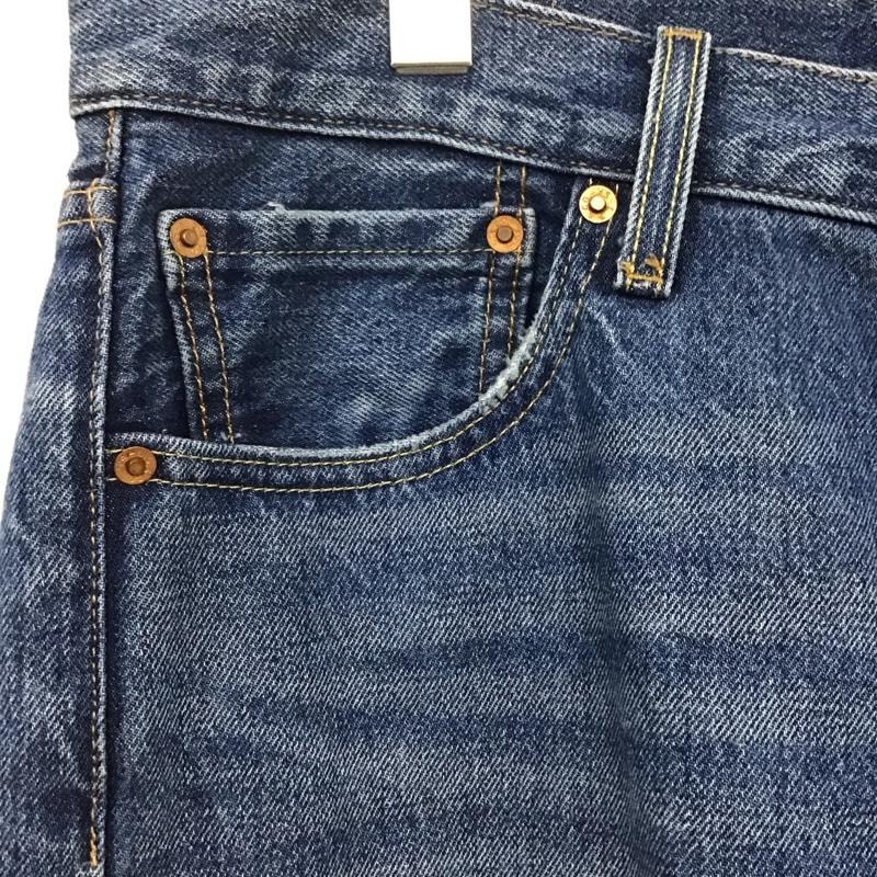 リーバイストラウスアンドコー Levi Strauss & co. パンツ デニム、ジーンズ デニムパンツ スリムパンツ カジュアルパンツ 32インチ 無地 インディゴ / インディゴ /  メンズ USED 古着 中古 10133518