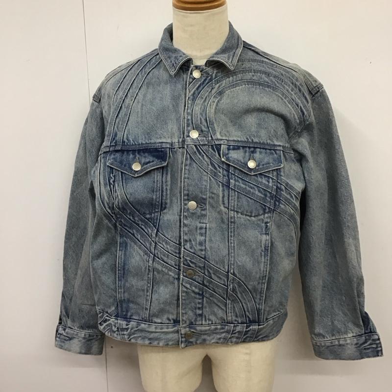 シュプリーム Supreme ジャケット、上着 ジャケット、ブレザー SS24 S ロゴデニムトラッカージャケット Gジャン M ロゴ、文字 インディゴ / インディゴ /  メンズ USED 古着 中古 10115398