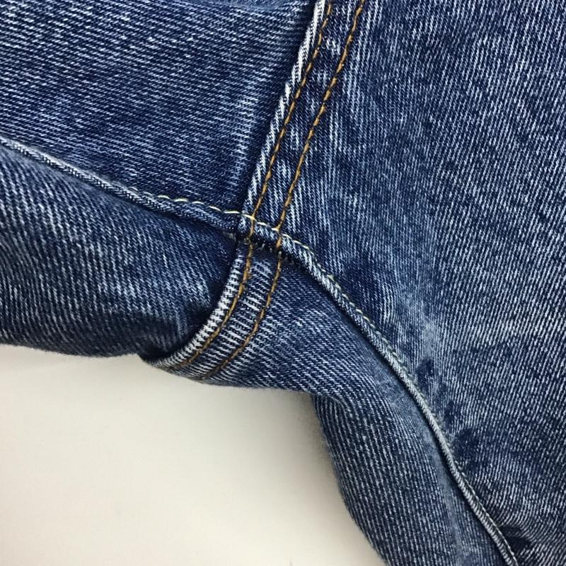 ノーティカ NAUTICA パンツ デニム、ジーンズ デニムパンツ ワイドパンツ カジュアルパンツ L 無地 インディゴ / インディゴ /  メンズ USED 古着 中古 10137516