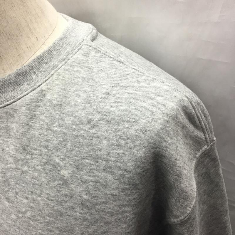 ナイキ NIKE トレーナー 長袖 dz4695-063 スウェット 長袖トレーナー クルーネック XXL プリント 灰 / グレー /  メンズ USED 古着 中古 10121592