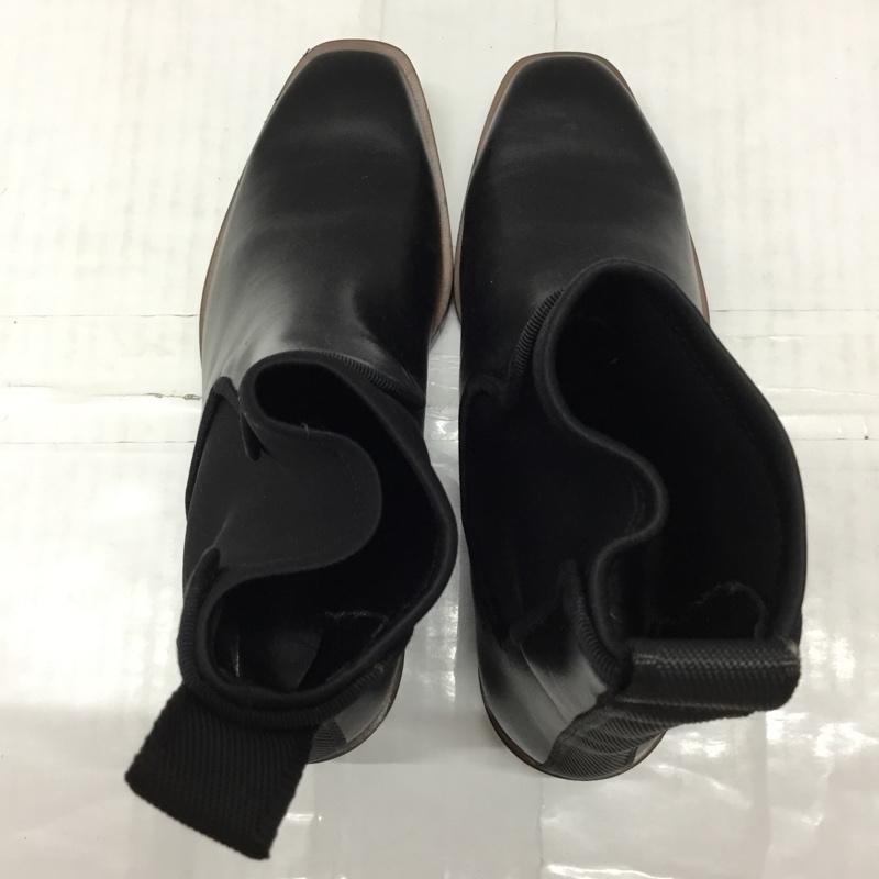 ザラ ZARA ブーツ ショートブーツ 3110 710 040 サイドゴア EU35 無地 黒 / ブラック /  レディース USED 古着 中古 10117600