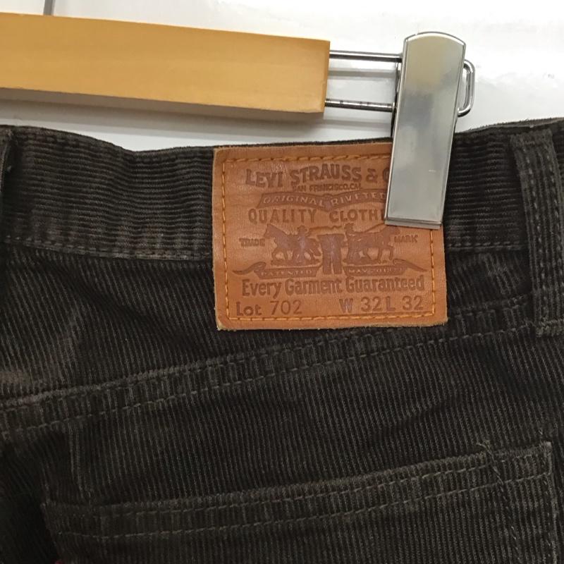 リーバイストラウスアンドコー Levi Strauss & co. パンツ デニム、ジーンズ コーデュロイパンツ ワイドパンツ カジュアルパンツ 32インチ 無地 茶 / ブラウン /  メンズ USED 古着 中古 10144181