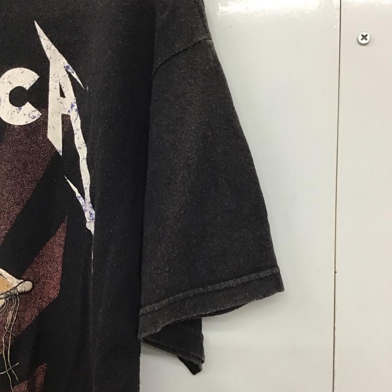 古着 USED Tシャツ 半袖 半袖カットソー プリントTシャツ クルーネックカットソー バンドTシャツ M ロゴ、文字 黒 / ブラック /  メンズ USED 古着 中古 10132910