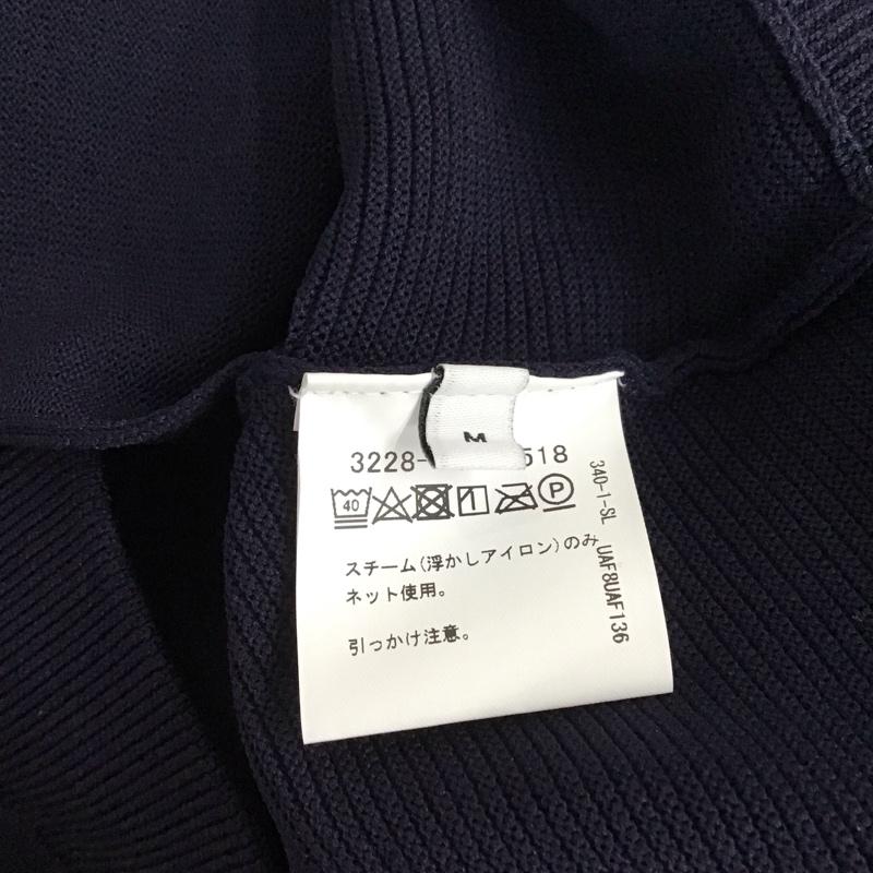 グリーンレーベルリラクシング green label relaxing ジャケット、上着 ジャケット、ブレザー ジップアップジャケット アウター ノーカラージャケット M 無地 紺 / ネイビー /  メンズ USED 古着 中古 10132011
