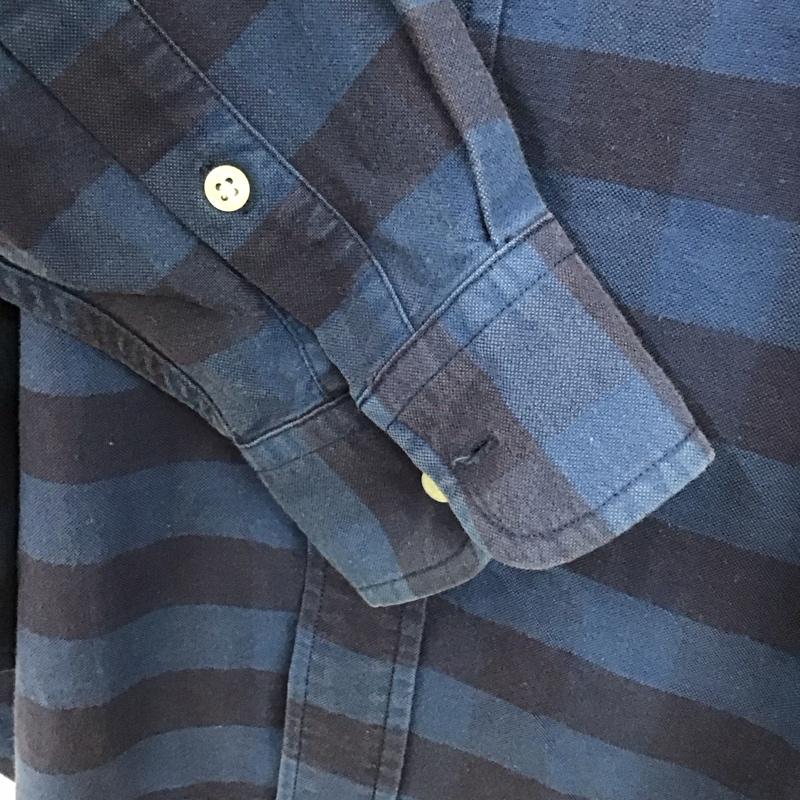 ポロバイラルフローレン Polo by RALPH LAUREN シャツ、ブラウス 長袖 長袖シャツ 無地シャツ カラーシャツ 80s XL チェック マルチカラー / マルチカラー /  メンズ USED 古着 中古 10150872