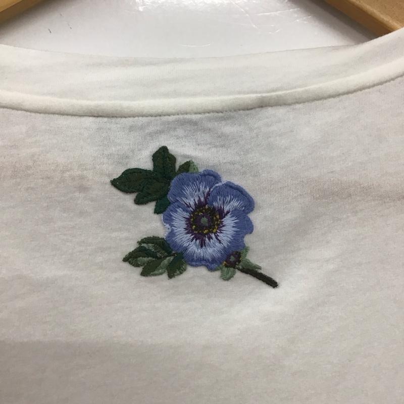 グッチ GUCCI Tシャツ 半袖 半袖カットソー プリントTシャツ クルーネックカットソー S プリント 白 / ホワイト /  メンズ USED 古着 中古 10148991