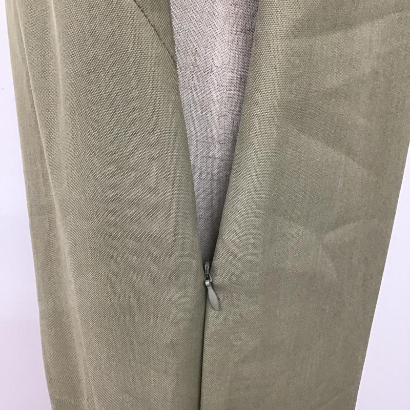 クラネ CLANE ワンピース ロングスカート 1 無地 薄緑 / ライトグリーン /  レディース USED 古着 中古 10105889