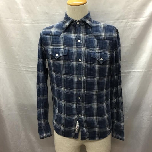 ドゥニーム Denime シャツ、ブラウス 長袖 長袖シャツ カラーシャツ ポケットシャツ 長袖カットソー チェックシャツ S チェック マルチカラー / マルチカラー /  メンズ USED 古着 中古 10120081