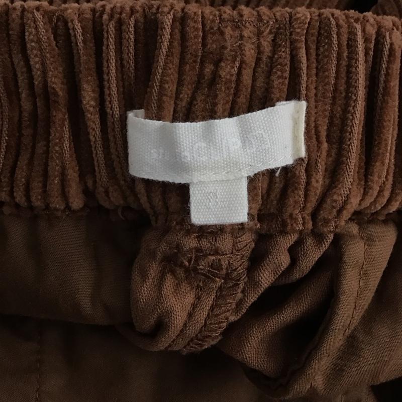 スタディオクリップ studio CLIP ボトムス ボトムス コーデュロイパンツ 3L 無地 茶 / ブラウン /  レディース USED 古着 中古 10142778