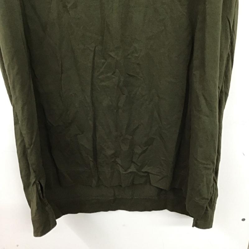ニコアンド niko and... ワンピース ミニスカート 無地 カーキ / カーキ /  レディース USED 古着 中古 10151078