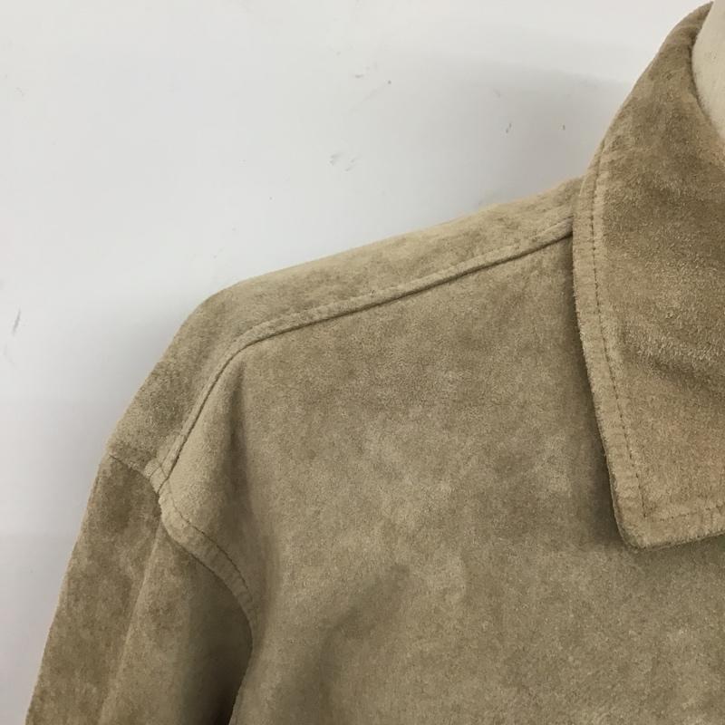 古着 USED ジャケット、上着 ジャケット、ブレザー L 無地 ベージュ / ベージュ /  メンズ USED 古着 中古 10105665