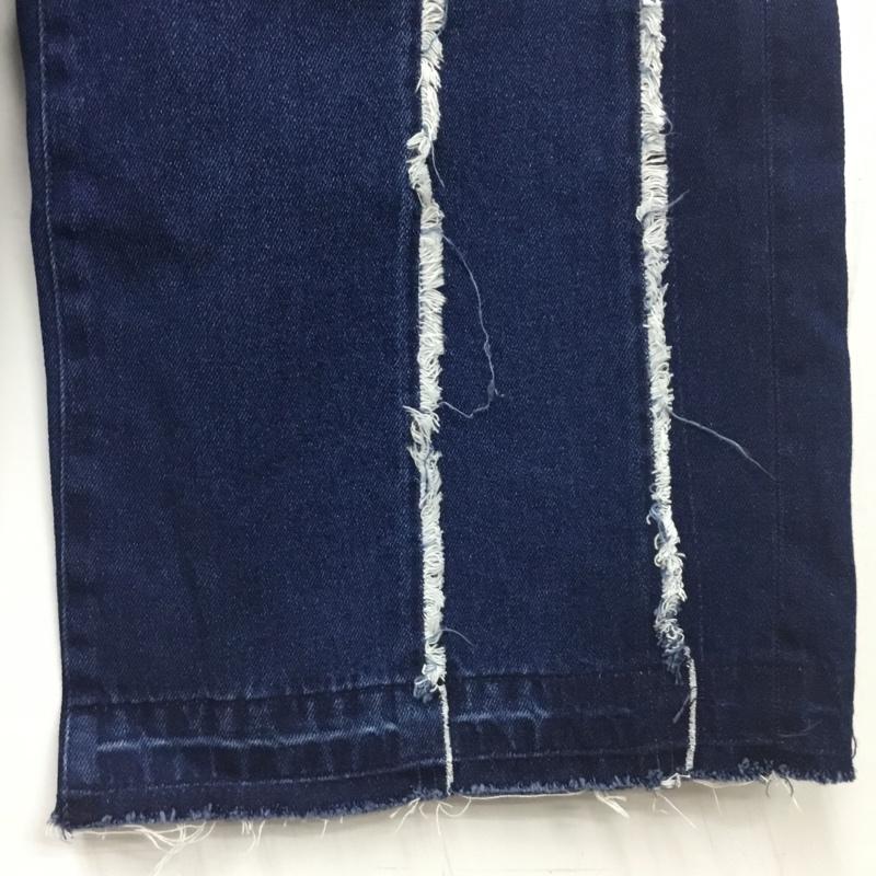 ハレ HARE パンツ デニム、ジーンズ デニムパンツ ストレートパンツ ワイドパンツ カジュアルパンツ S 無地 インディゴ / インディゴ /  メンズ USED 古着 中古 10120690