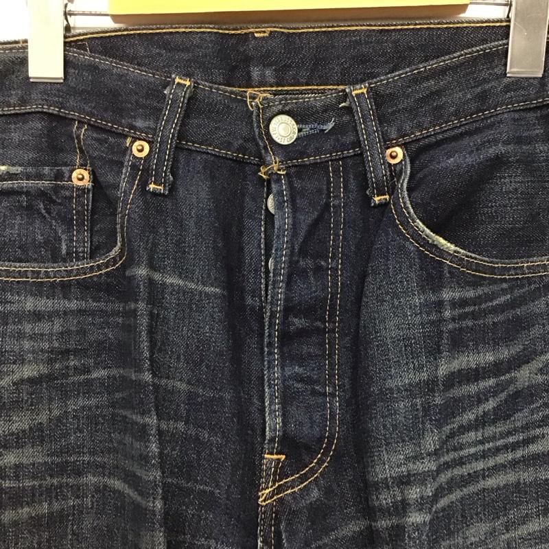 リーバイストラウスアンドコー Levi Strauss & co. パンツ デニム、ジーンズ デニムパンツ ワイドパンツ カジュアルパンツ 32インチ 無地 インディゴ / インディゴ /  メンズ USED 古着 中古 10144923