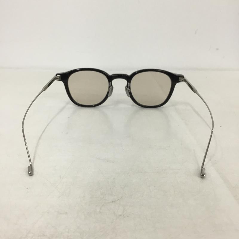 ジェントルモンスター GENTLE MONSTER めがね・サングラス サングラス EDDY カラーレンズ ロゴ、文字 黒 / ブラック / X 銀 / シルバー /  メンズ USED 古着 中古 10142810