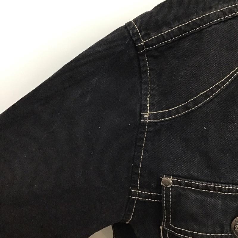 古着 USED ジャケット、上着 ジャケット、ブレザー コットン ステッチ AFFLICTION XXL ロゴ、文字 黒 / ブラック /  メンズ USED 古着 中古 10117964