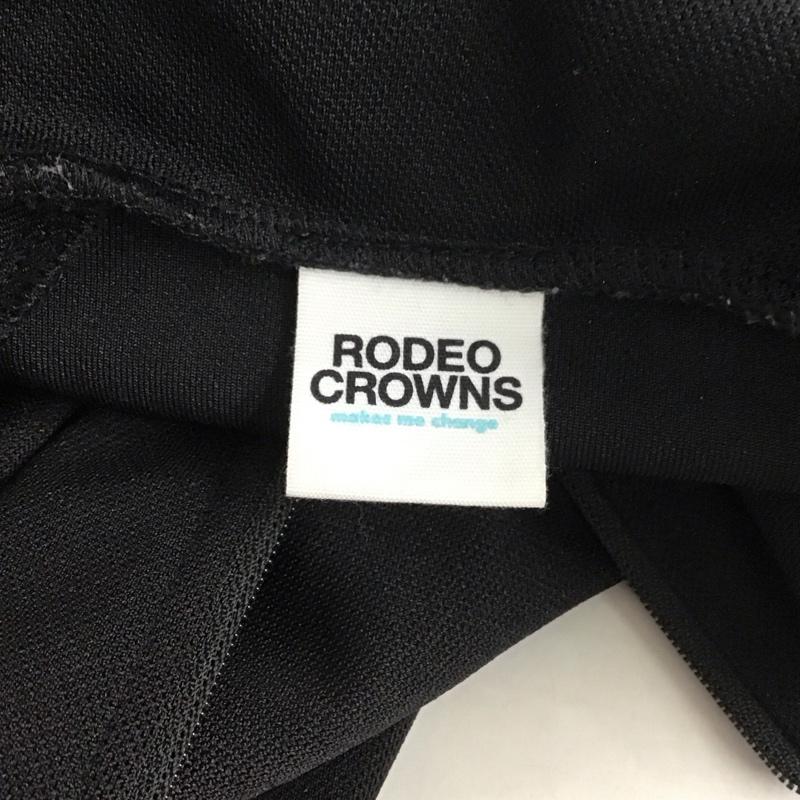 ロデオクラウンズ Rodeo Crowns ジャケット、上着 ジャケット、ブレザー 420FSR80-015V トラックジャッケット FREE ロゴ、文字 X 刺繍 黒 / ブラック /  レディース USED 古着 中古 10125037