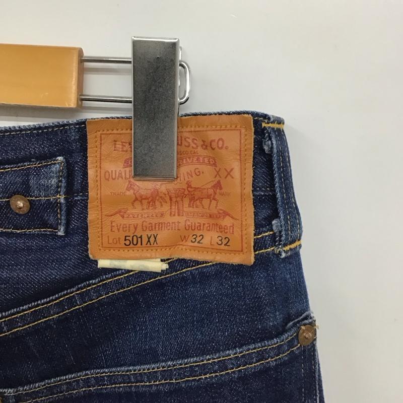 リーバイストラウスアンドコー Levi Strauss & co. パンツ デニム、ジーンズ デニムパンツ スリムパンツ カジュアルパンツ 32インチ 無地 インディゴ / インディゴ /  メンズ USED 古着 中古 10136732