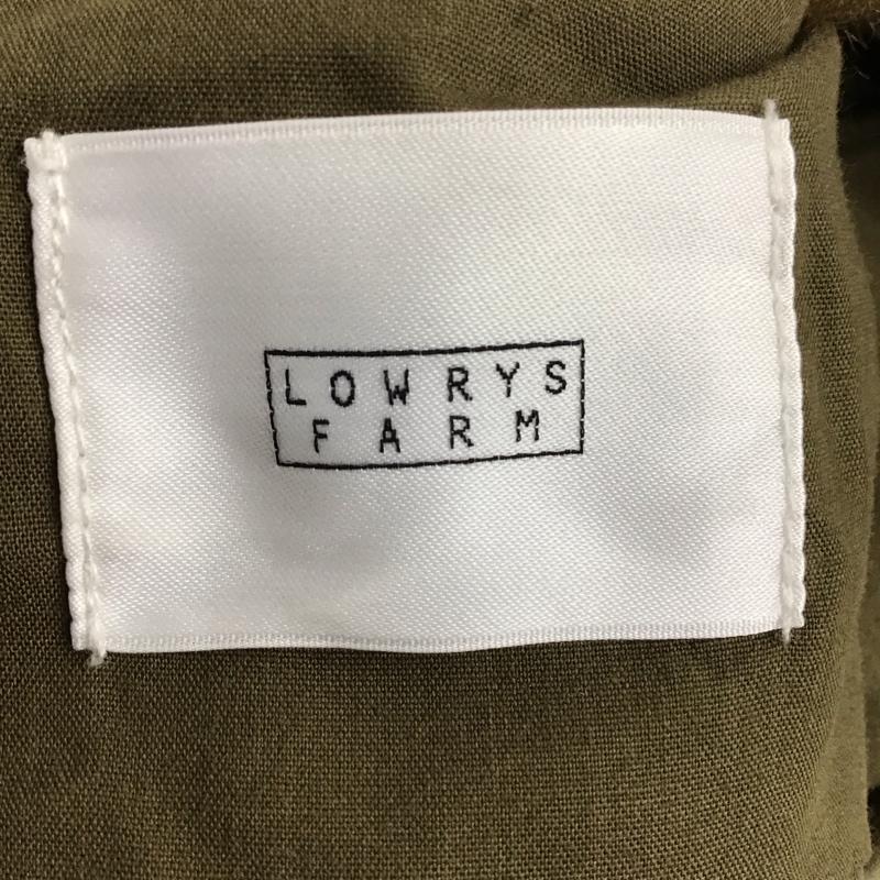 ローリーズファーム LOWRYS FARM ベスト ベスト ベスト ノースリーブカットソー 前開き FREE 無地 茶 / ブラウン /  レディース USED 古着 中古 10124339