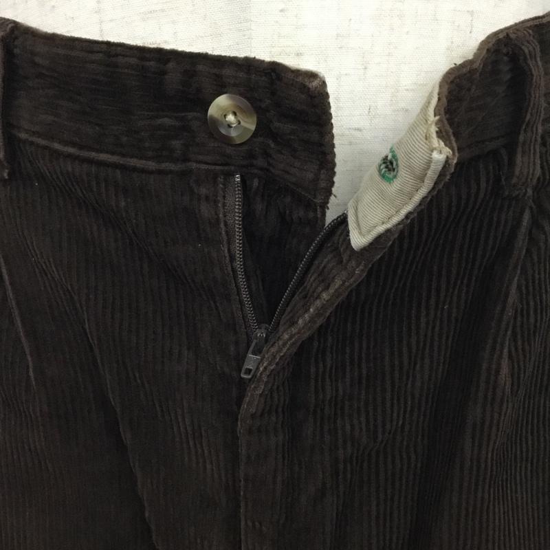 トミーヒルフィガー TOMMY HILFIGER パンツ ワークパンツ、ペインターパンツ コーデュロイパンツ ワイドパンツ ストレートパンツ カジュアルパンツ 30インチ 無地 茶 / ブラウン /  メンズ USED 古着 中古 10120835