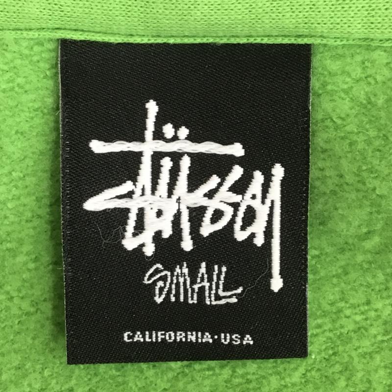 ステューシー STUSSY パーカー 長袖 S 花柄 緑 / グリーン /  メンズ USED 古着 中古 10110370